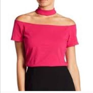 Nwot off shoulder choker top
